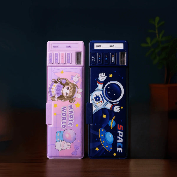 Compass Box for Kids With Multiple Functions & Press Buttons