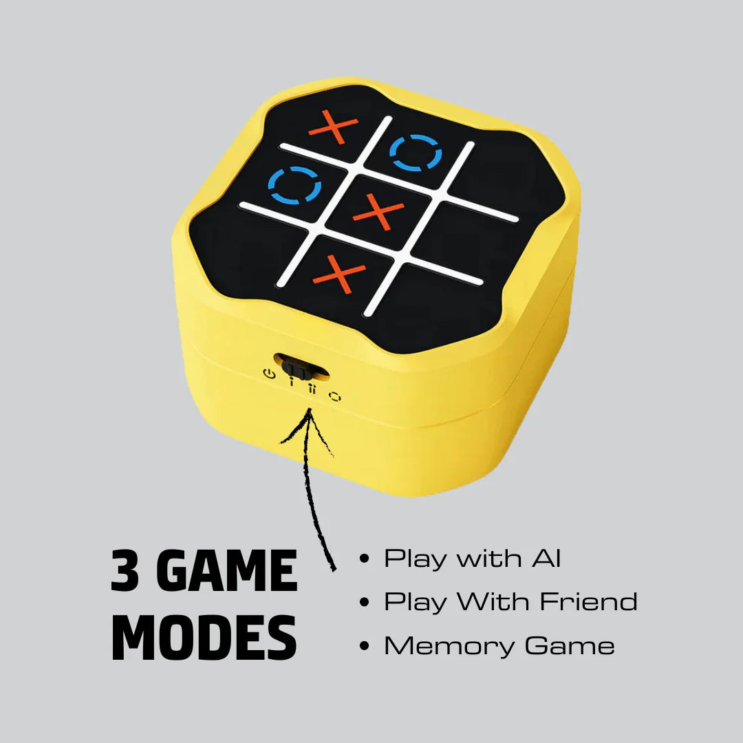 Smart Tic Tac Toe Bolt Game for Kids and Adults