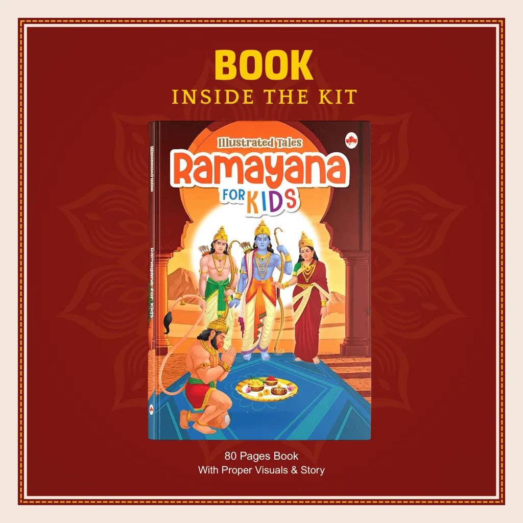 Ultimate Ramayana Kit – Interactive & Child-Friendly Ramayana Storytelling Playset