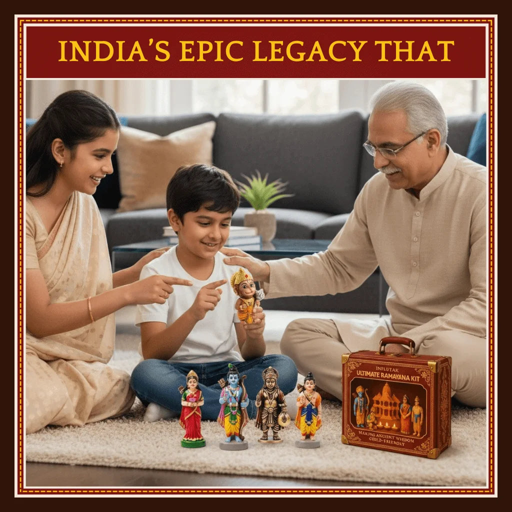 Ultimate Ramayana Kit – Interactive & Child-Friendly Ramayana Storytelling Playset