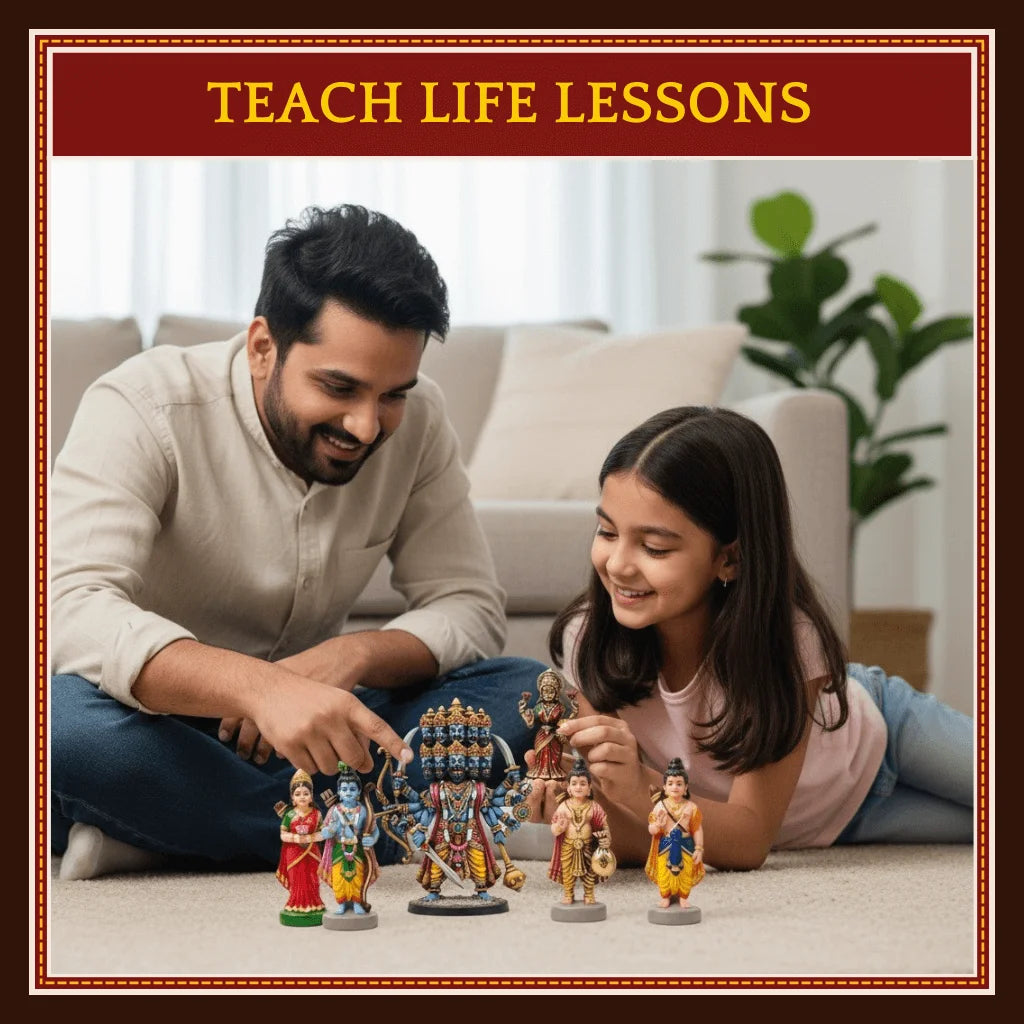 Ultimate Ramayana Kit – Interactive & Child-Friendly Ramayana Storytelling Playset