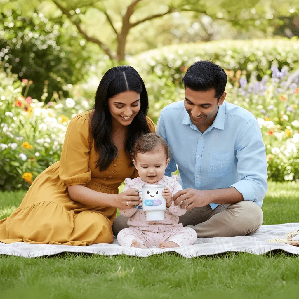 Laugh & Learn Coffee Mug with Lights, Music, Teething & Learning