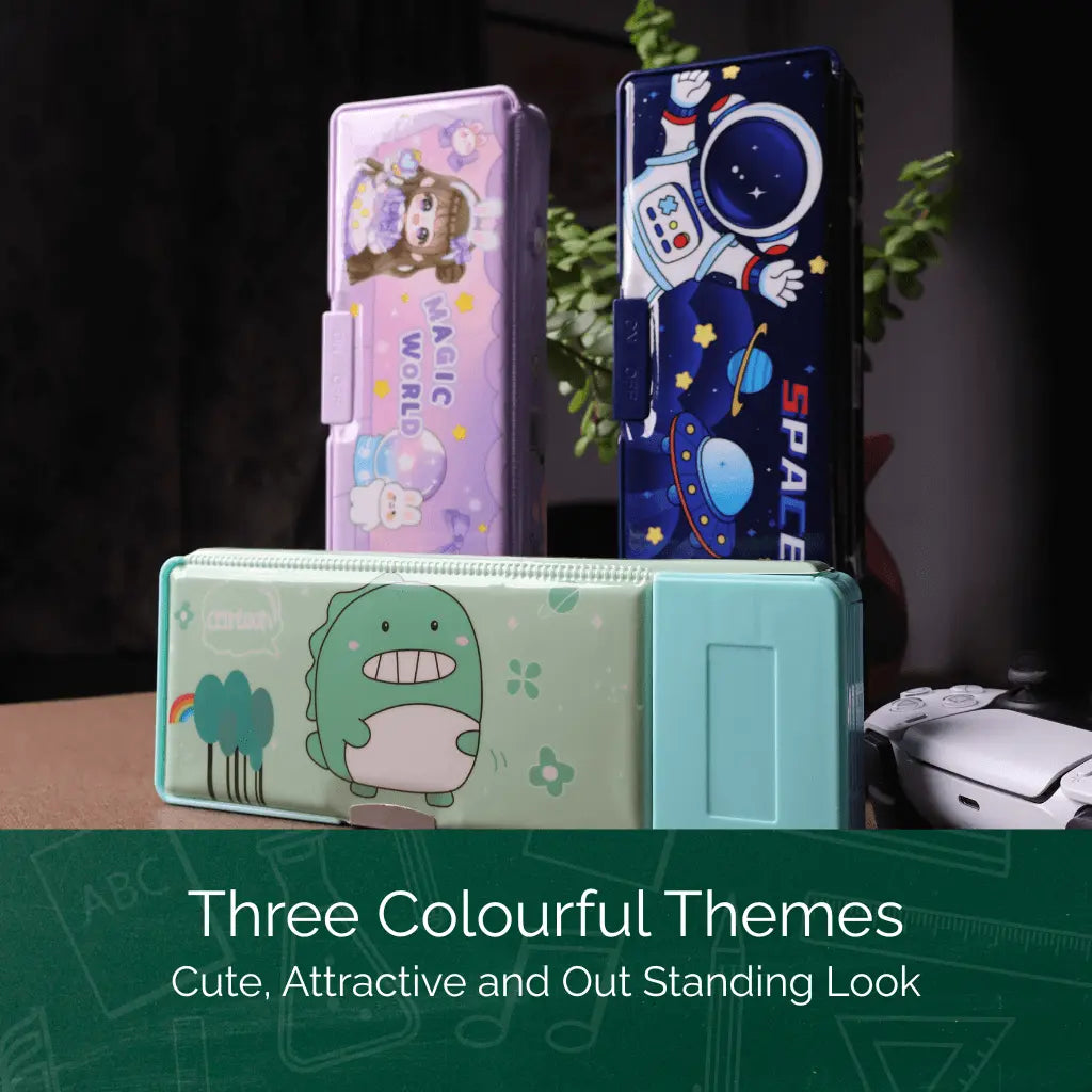 Compass Box for Kids With Multiple Functions & Press Buttons