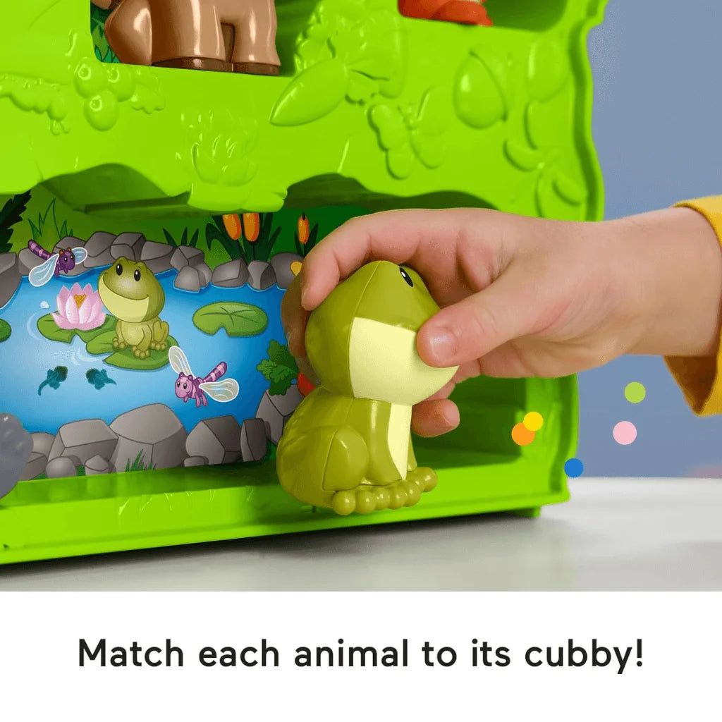 Forest Friends Carry Case Playset with Animal Figures For Toddlers | Storytelling & Motor Skill Development