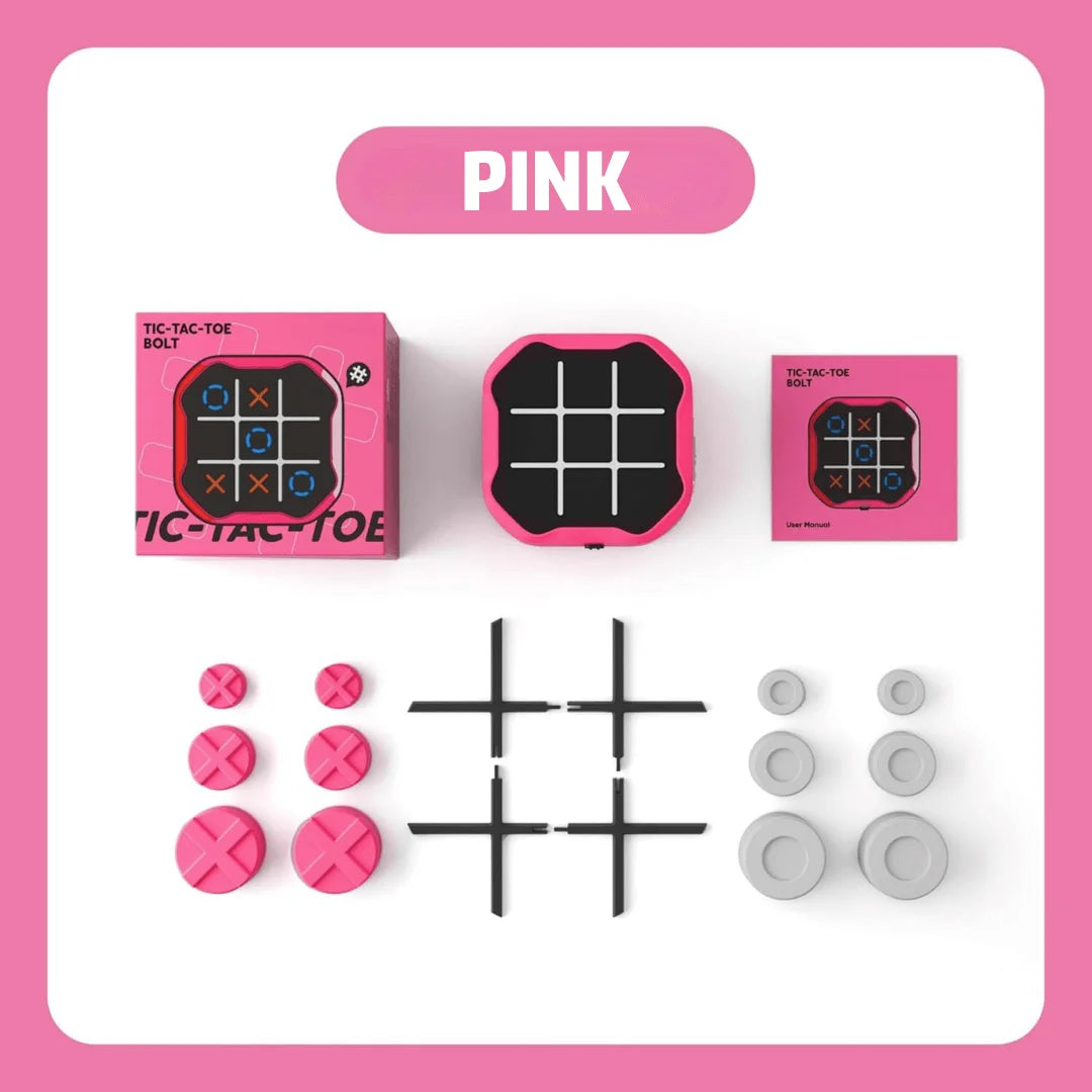 Smart Tic Tac Toe Bolt Game for Kids and Adults