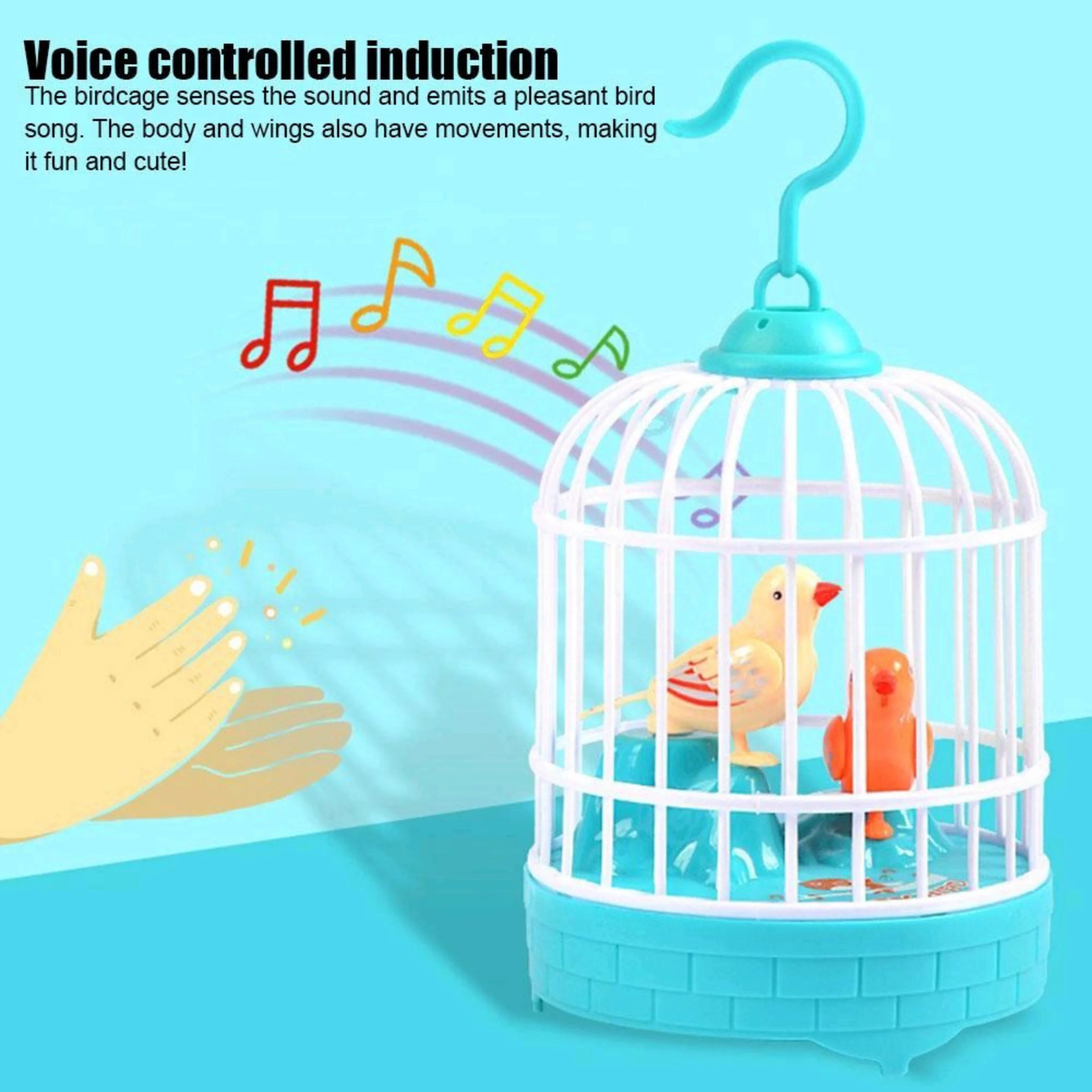 Talking Bird Toy - Voice Repeat & Singing Fun